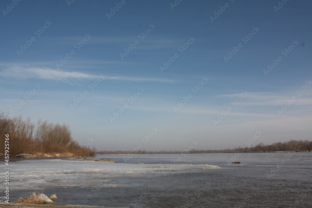 Vistula in the winter