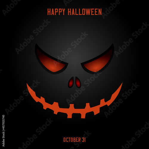 Halloween background illustration. Vector EPS10.