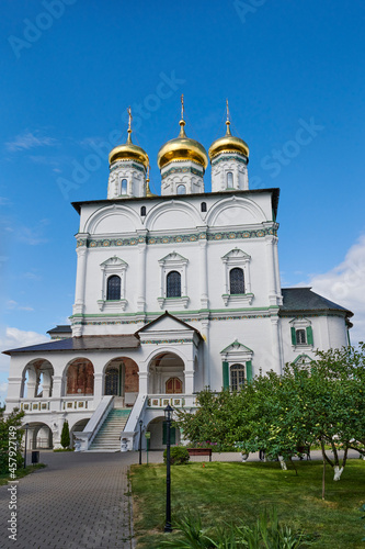 Russia. Joseph-Volokolamsk Monastery. Cathedral of the Assumption of the Blessed Virgin Mary. View from the Southwest