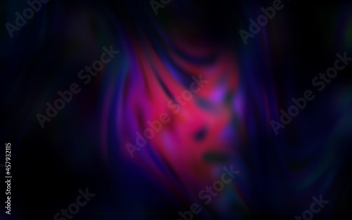 Dark Pink vector abstract blurred background.