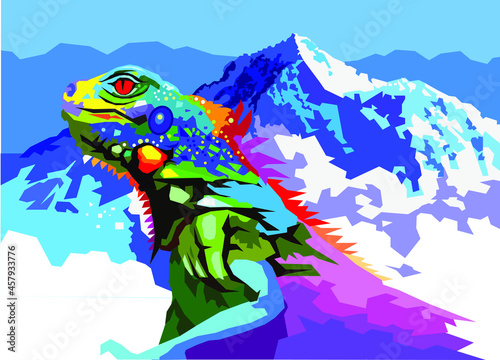 The iguana is widely recognized as a pet as a pet.