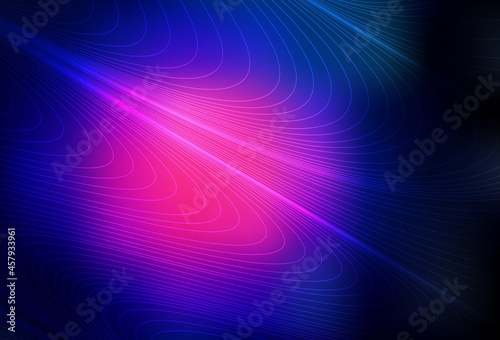 Dark Pink  Blue vector layout with flat lines.