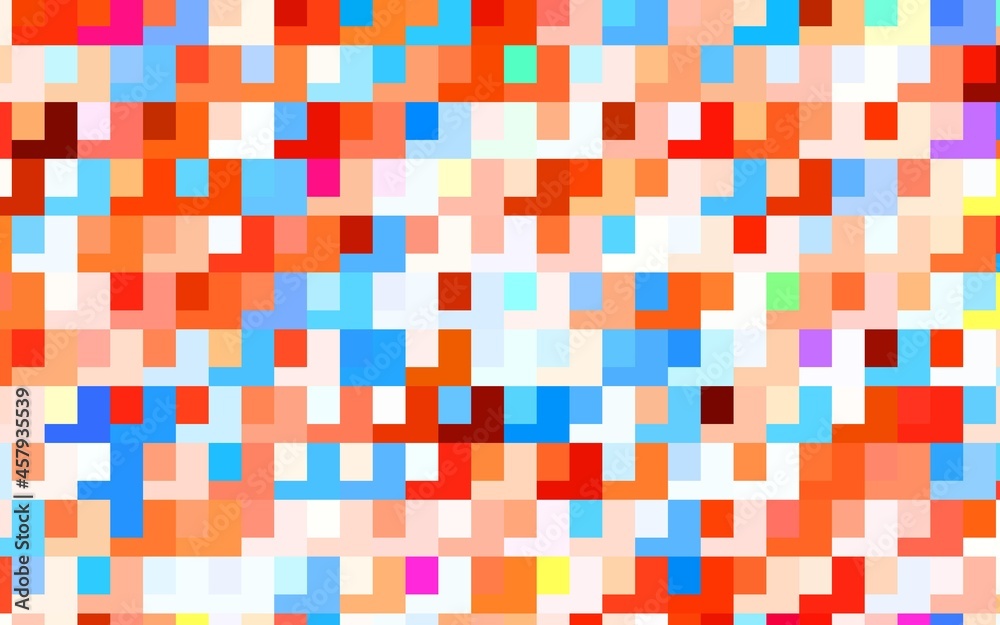 Light Blue, Red vector background with rectangles. Light Blue, Red vector background with rectangles.