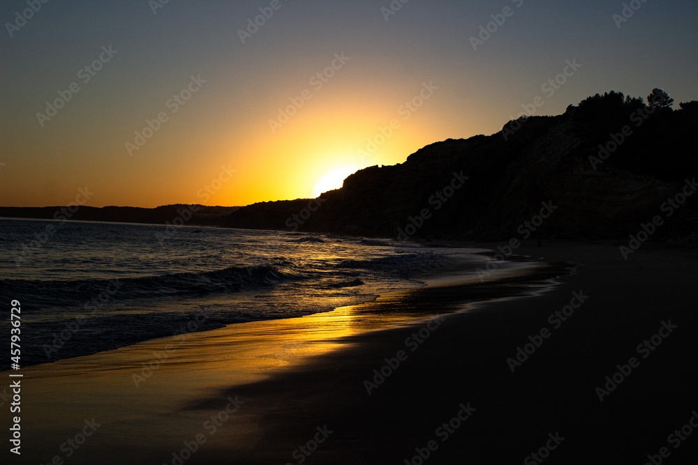 Beach sunset