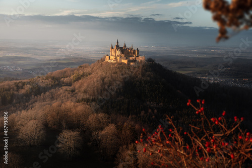 Hohenzollern Castle at sunset - Baden-Wurttemberg, Germany
