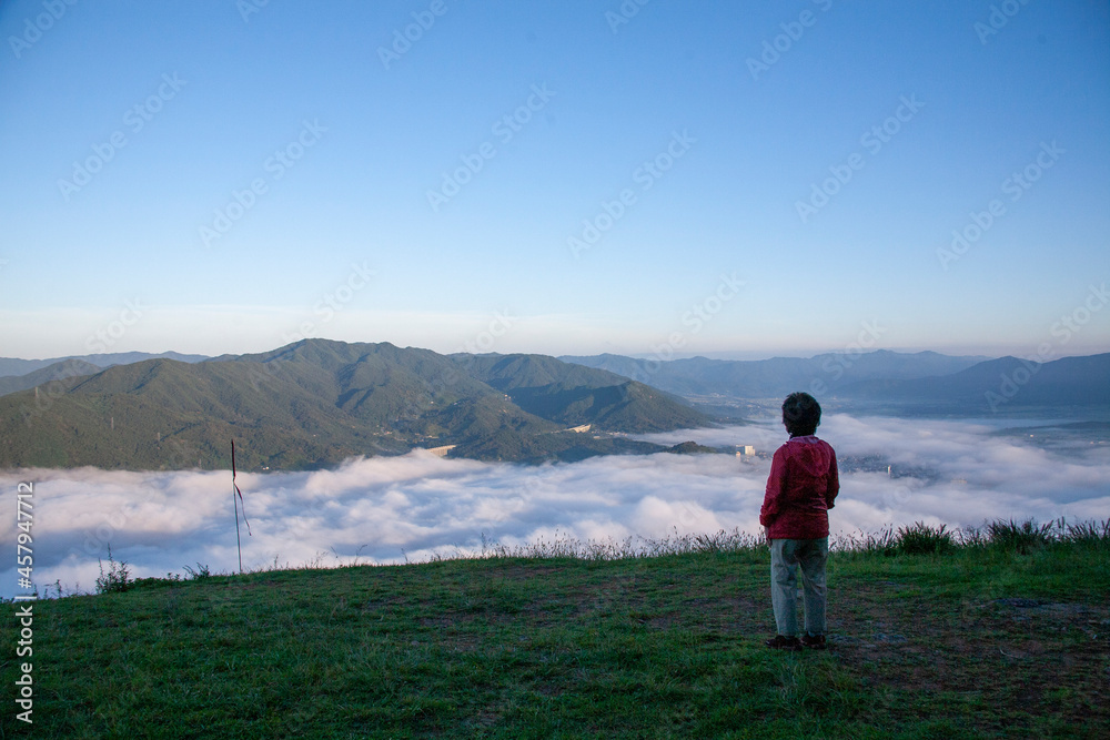 운해, sea of cloud, 구름바다