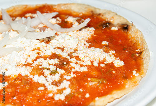 Traditional Picadita mexican specialty from Veracruz. photo