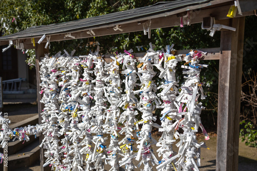 神社のおみくじ