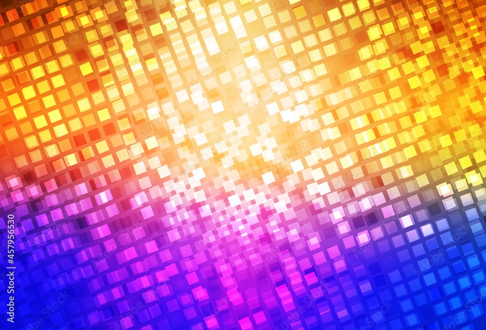 Light Blue, Yellow vector background in polygonal style. Light Blue, Yellow vector background in polygonal style.