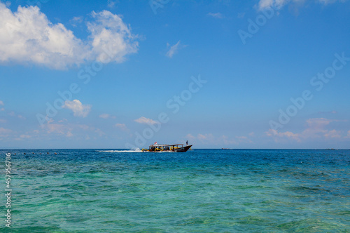 Beautiful seascape at summer on Lombok Island © Phuong