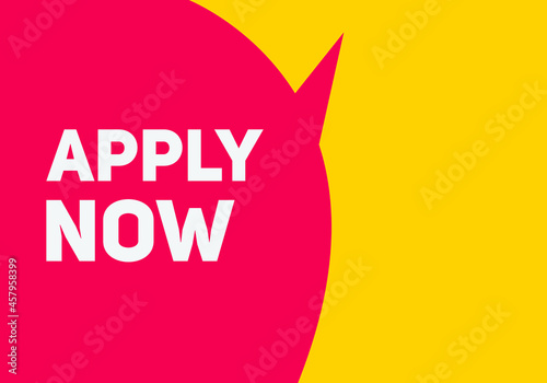 apply now button. web template apply now
