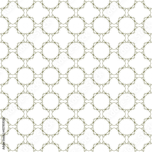 Abstract seamless pattern with various shapes. Geometric pattern for fabric. Textile background.