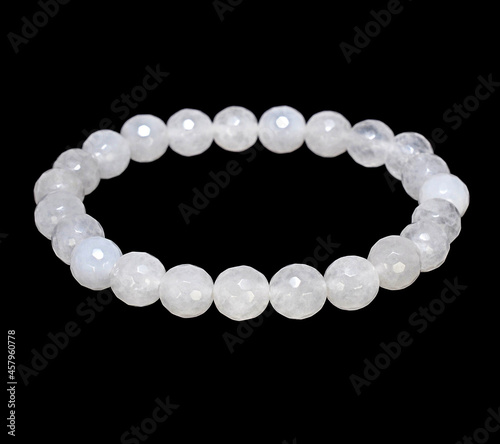 mineral bracelet, bracelet jewelry made of different types of round gemstone beads. Jadee, Jade