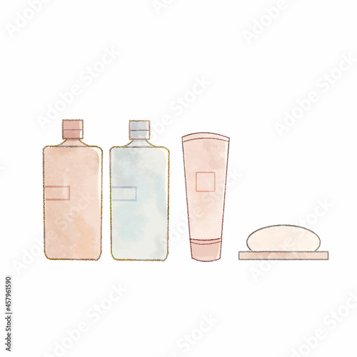 旅行用のスキンケア用品