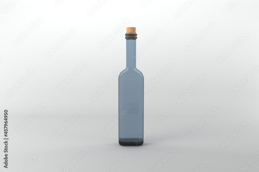3D Rendered Bottles Mockup Template 3D Rendered Bottles Mockup Template