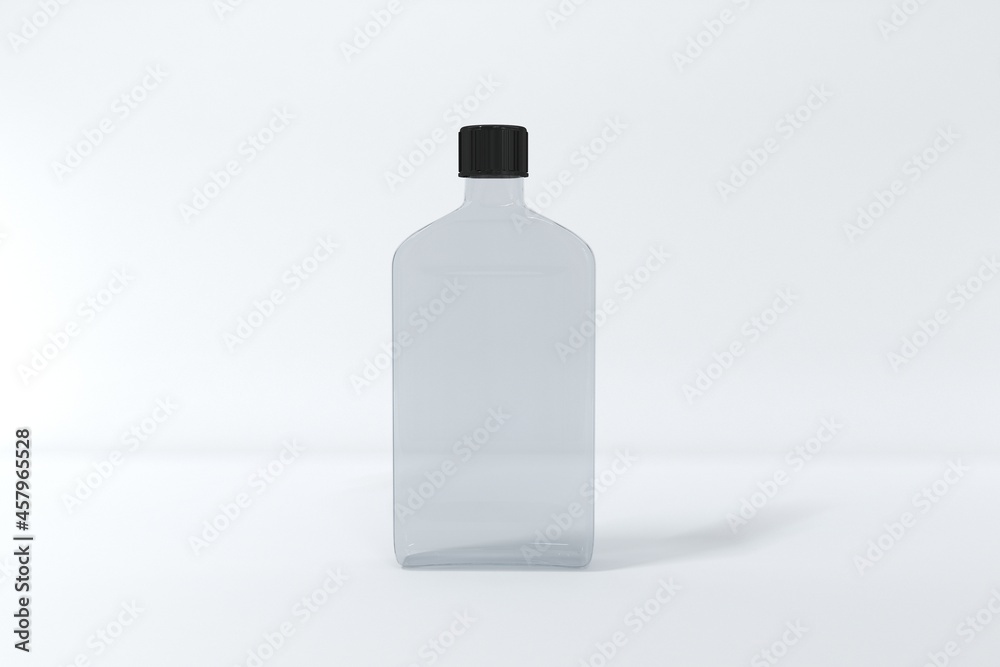3D Rendered Bottles Mockup Template 3D Rendered Bottles Mockup Template