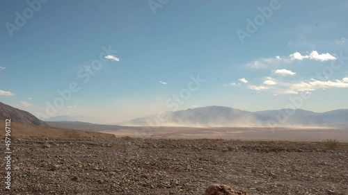 Death Valley Time Lapse of Sand Storm