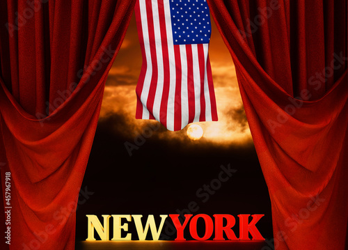 new york, united states flag and important days