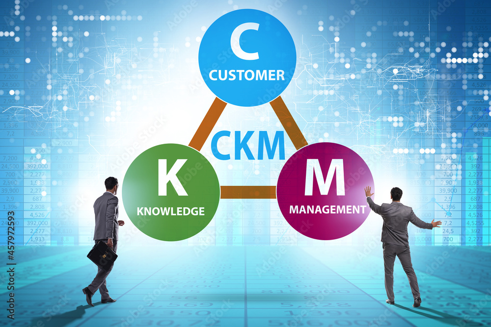 Customer knowledge management business concept Customer knowledge management business concept
