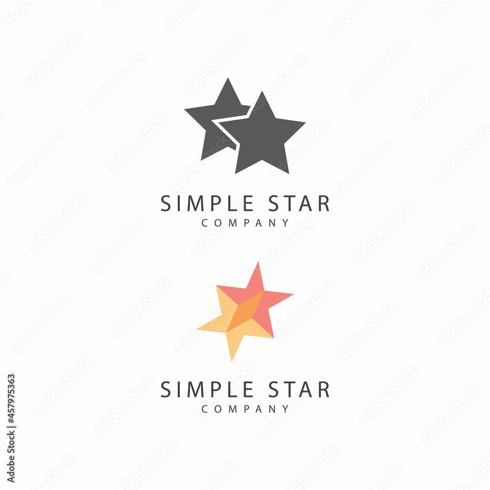 Star icon Template vector illustration design Star icon Template vector illustration design