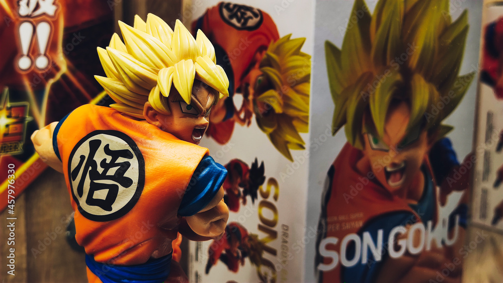 ドラゴンボール 悟空フィギュア Stock Photo Adobe Stock