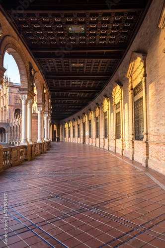 The Plaza de Espana in Seville