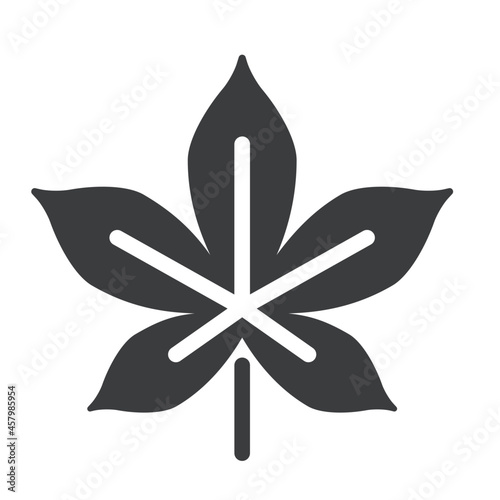 Chestnut Leaf Icon