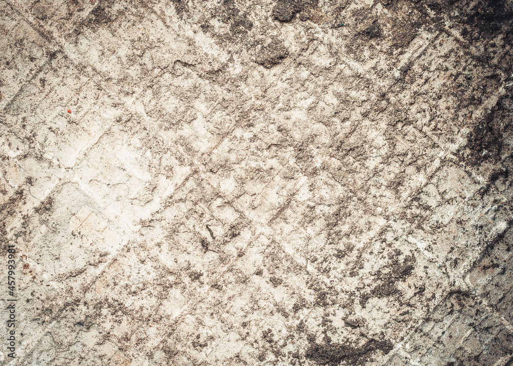 The texture of old concrete, walls. Weather-worn surface The texture of old concrete, walls. Weather-worn surface