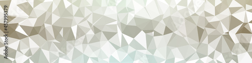 Abstract color Low-Polygones Generative Art background illustration