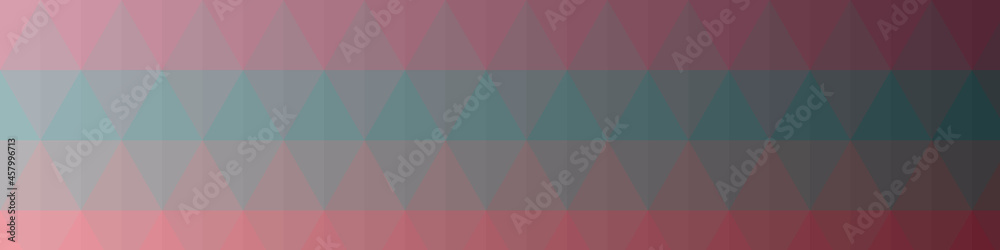 Fototapeta premium Abstract color Low-Polygones Generative Art background illustration