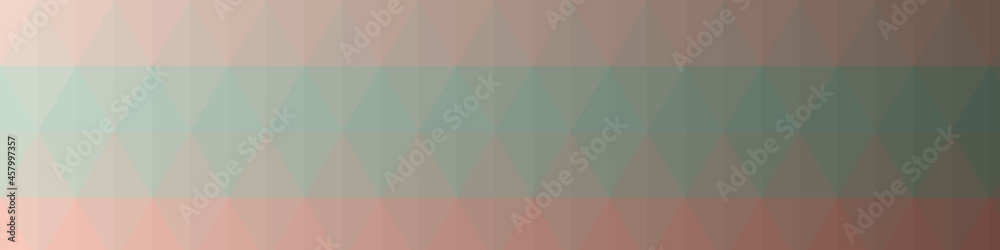 Obraz premium Abstract color Low-Polygones Generative Art background illustration
