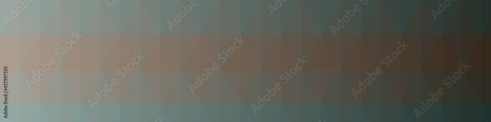 Fototapeta premium Abstract color Low-Polygones Generative Art background illustration