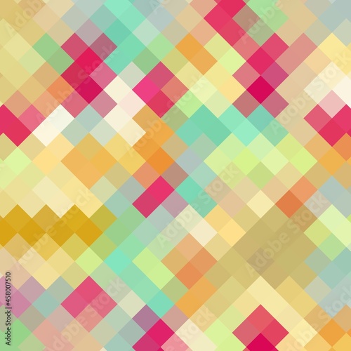 Wallpaper Mural color square background. presentation template. polygonal style. eps 10 Torontodigital.ca