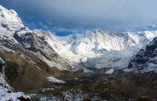 Mount Annapurna from Annapurna south base camp © Daniel Prudek