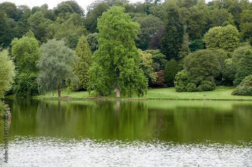 Stourhead gardens  near Warminster  England