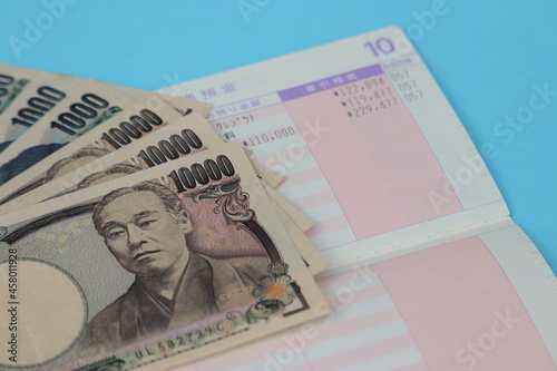 現金と通帳