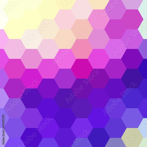 colorful hexagonal background. Modern abstract pattern. polygonal style. eps 10