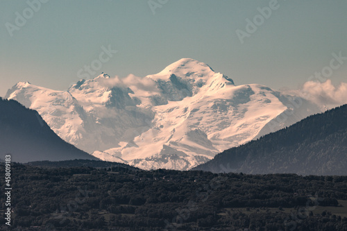 le Mont-Blanc depuis Morges