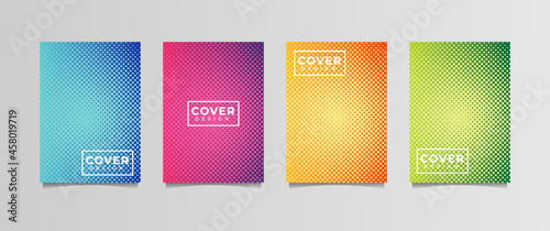 gradation background set, suitable for background, poster, wallpaper, cellphone screen, banner and others