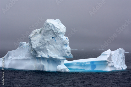 Iceberg in the bay on the Fish Islands, Antarctica 