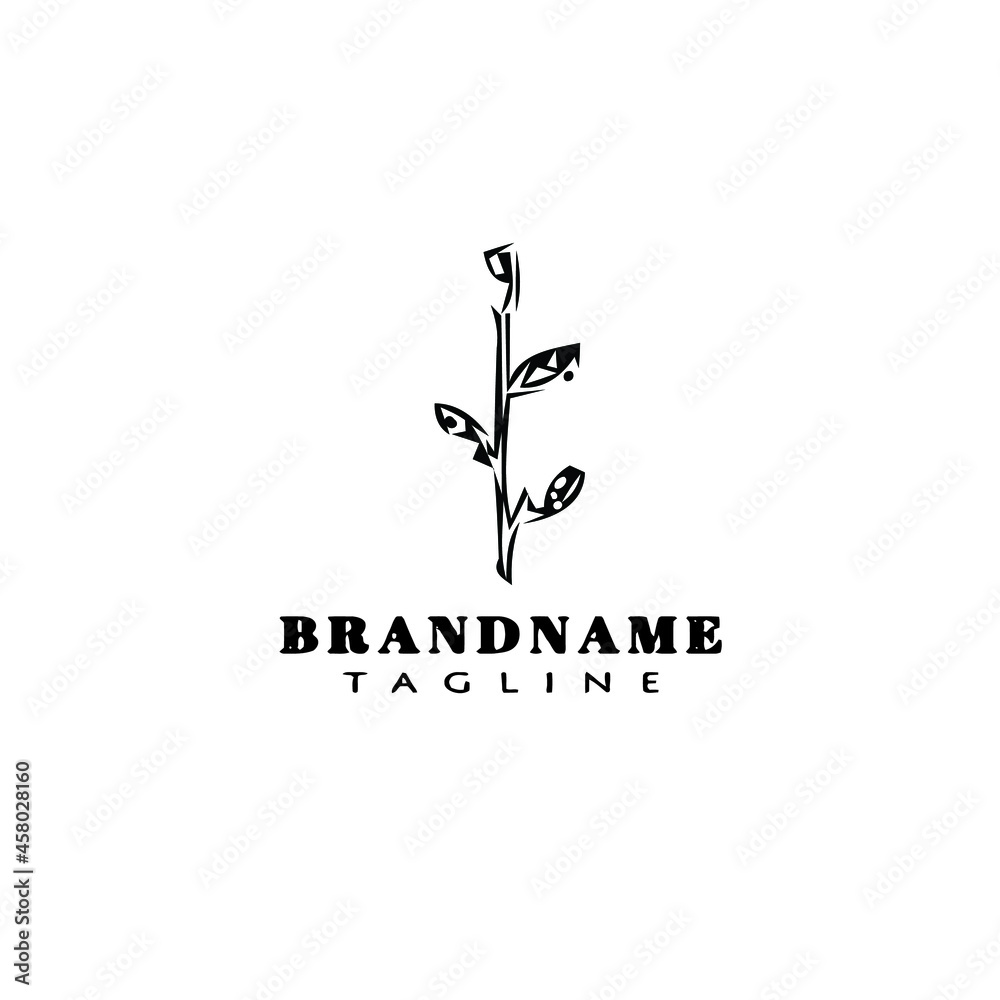 plants logo cartoon icon design template flat isolated vector illustration plants logo cartoon icon design template flat isolated vector illustration