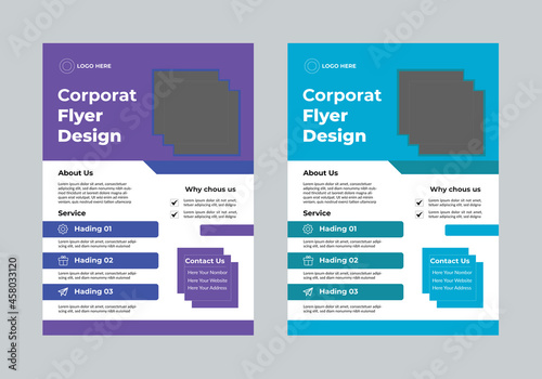 Corporate Business Flyer Design Template