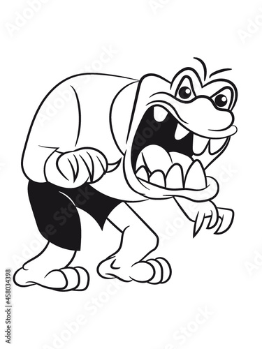 Monster erschrecken Kinder 