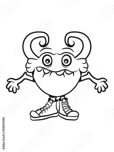 Monster erschrecken Kinder 