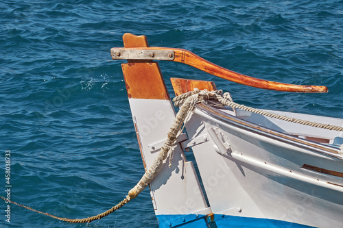 Ruderpinne, Fischerboot, Griechenland