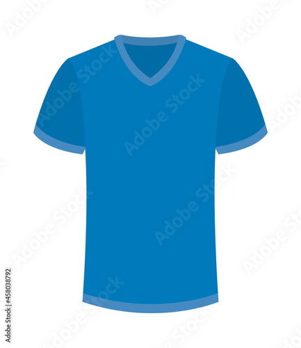 blue tshirt template