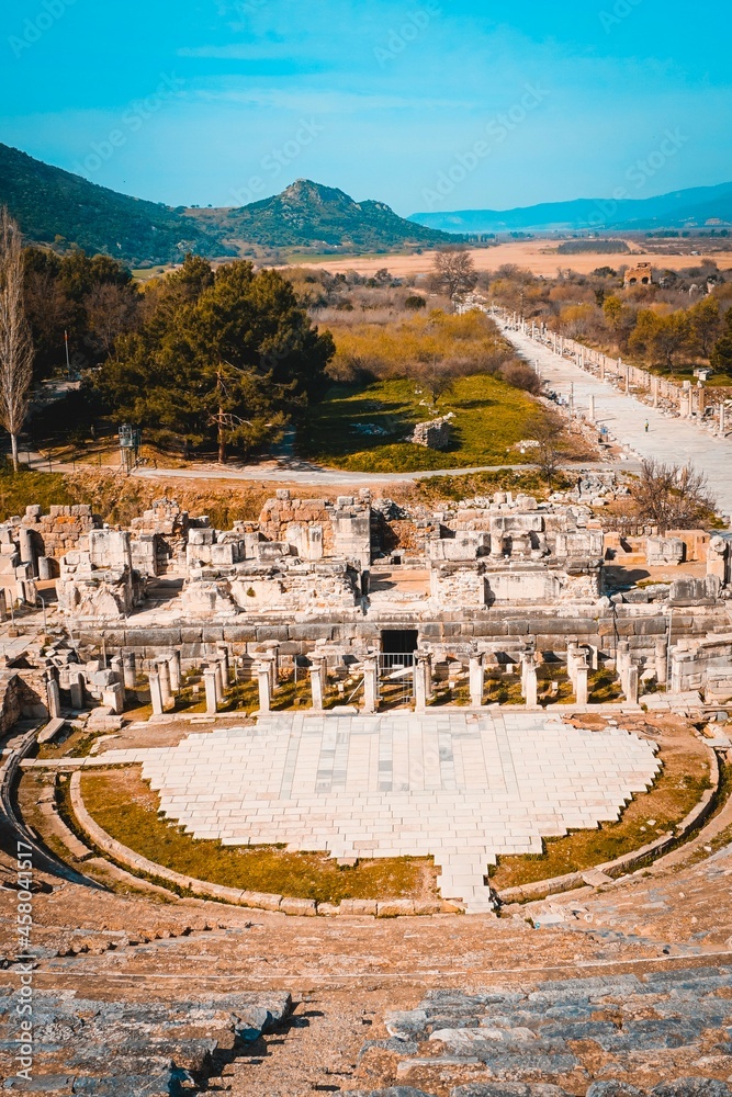 ancient roman ruins ephesus