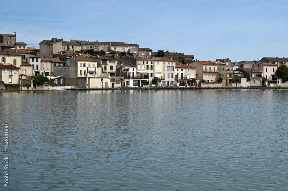 Le bassin du canal du Midi à Castelnaudary