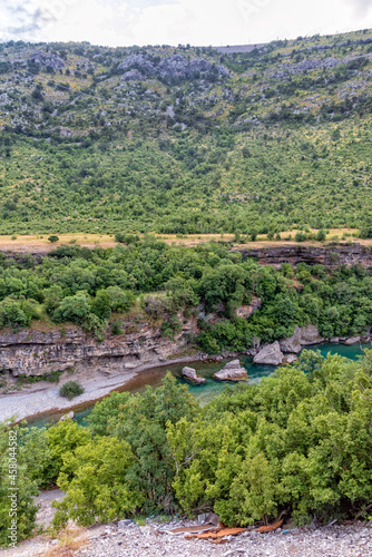 Beautiful Canyon of Moraca river, Montenegro or Crna Gora, Balkan, Europe