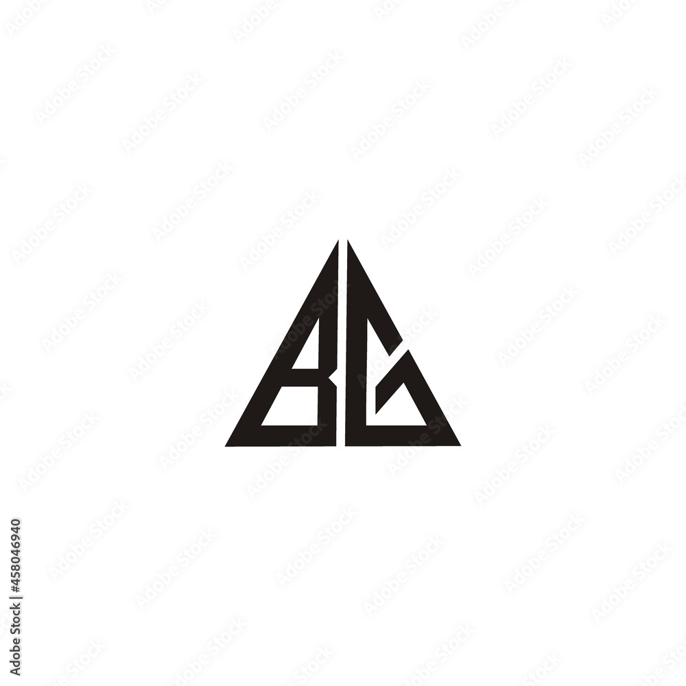 Letter BG Logo Template Vector logo vector symbol vector Letter BG Logo Template Vector logo vector symbol vector
